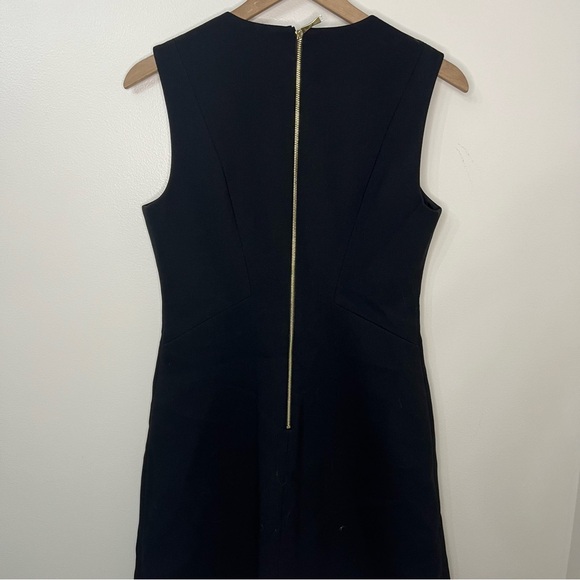 Kate Spade Women's Size 8 Sheath Dress Black Office Casual Business Midi - Picture 4 of 5